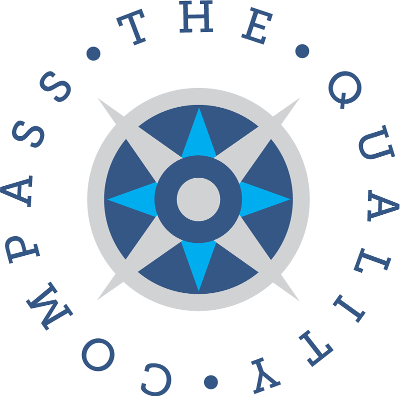 Quality compass logo
